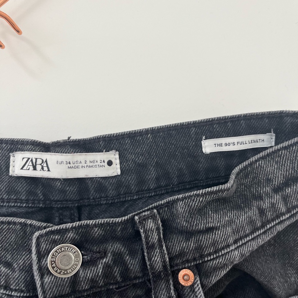 Black 90’s Full Length Zara Jeans